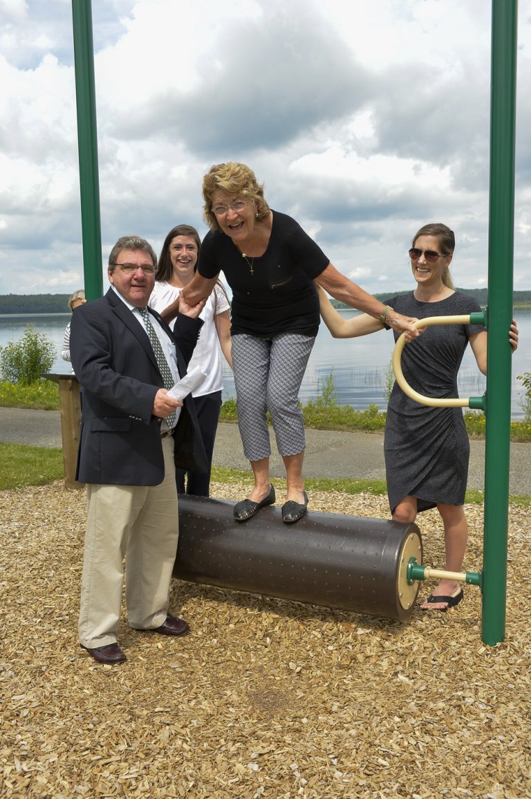 New Flanders Park interpretive displays tell the story of Tupper Lake