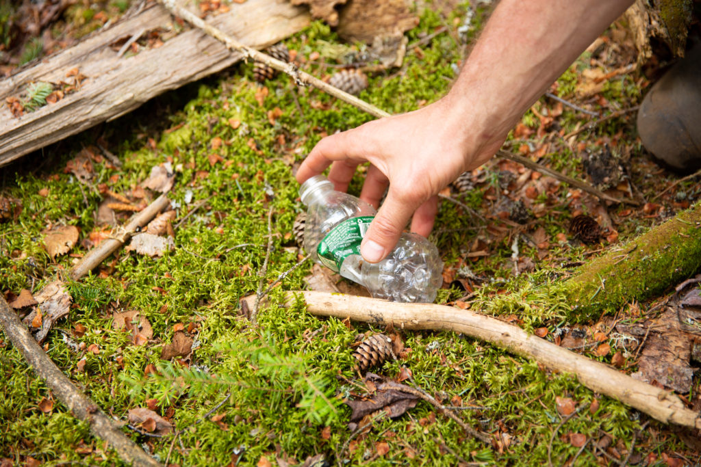 Leave No Trace ADK - Clean Up Your Waste