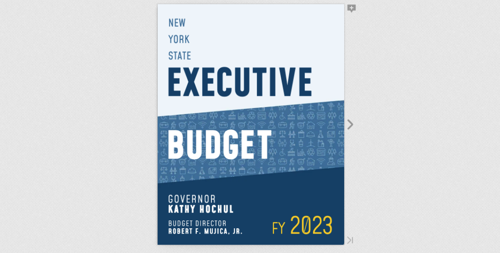 Regional Office of Sustainable Tourism 2023 NYS Budget Presentation